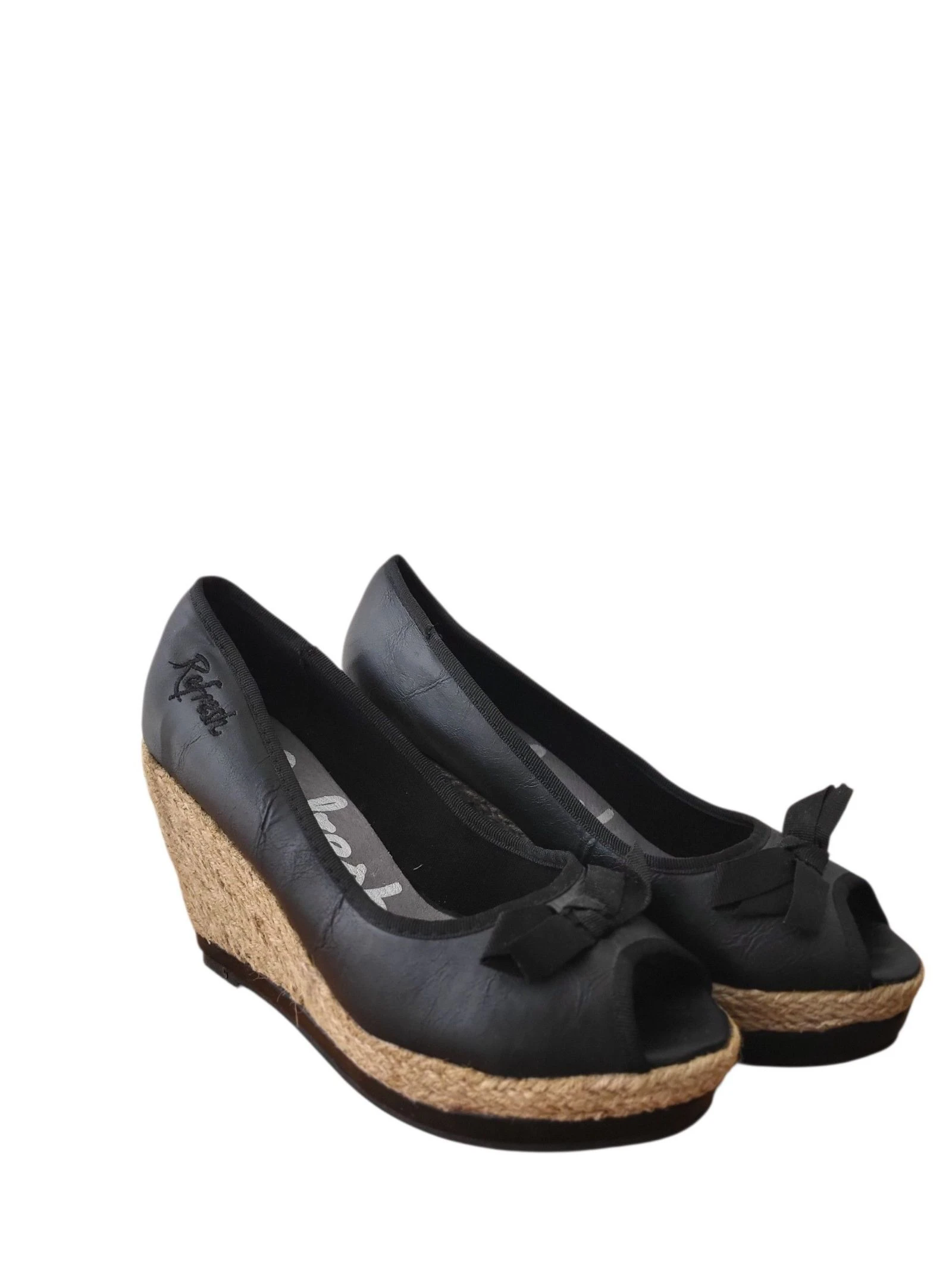 Zapato cuña esparto